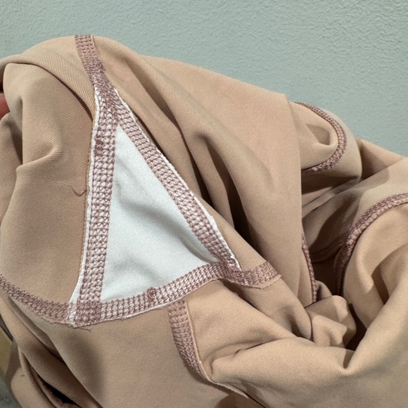 Free People Movement On Cloud Nine Nude Cream Yoga Athletic Leggings Size XS - Picture 11 of 16